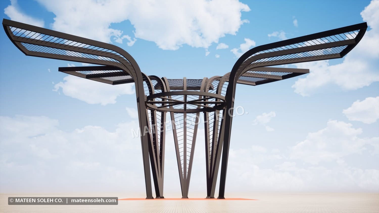 Architectural 3D model