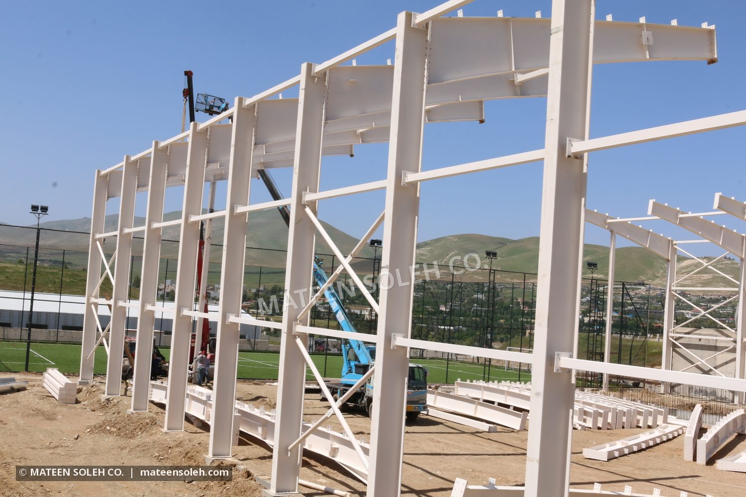 Real Mateen Soleh steel structure photograph 14