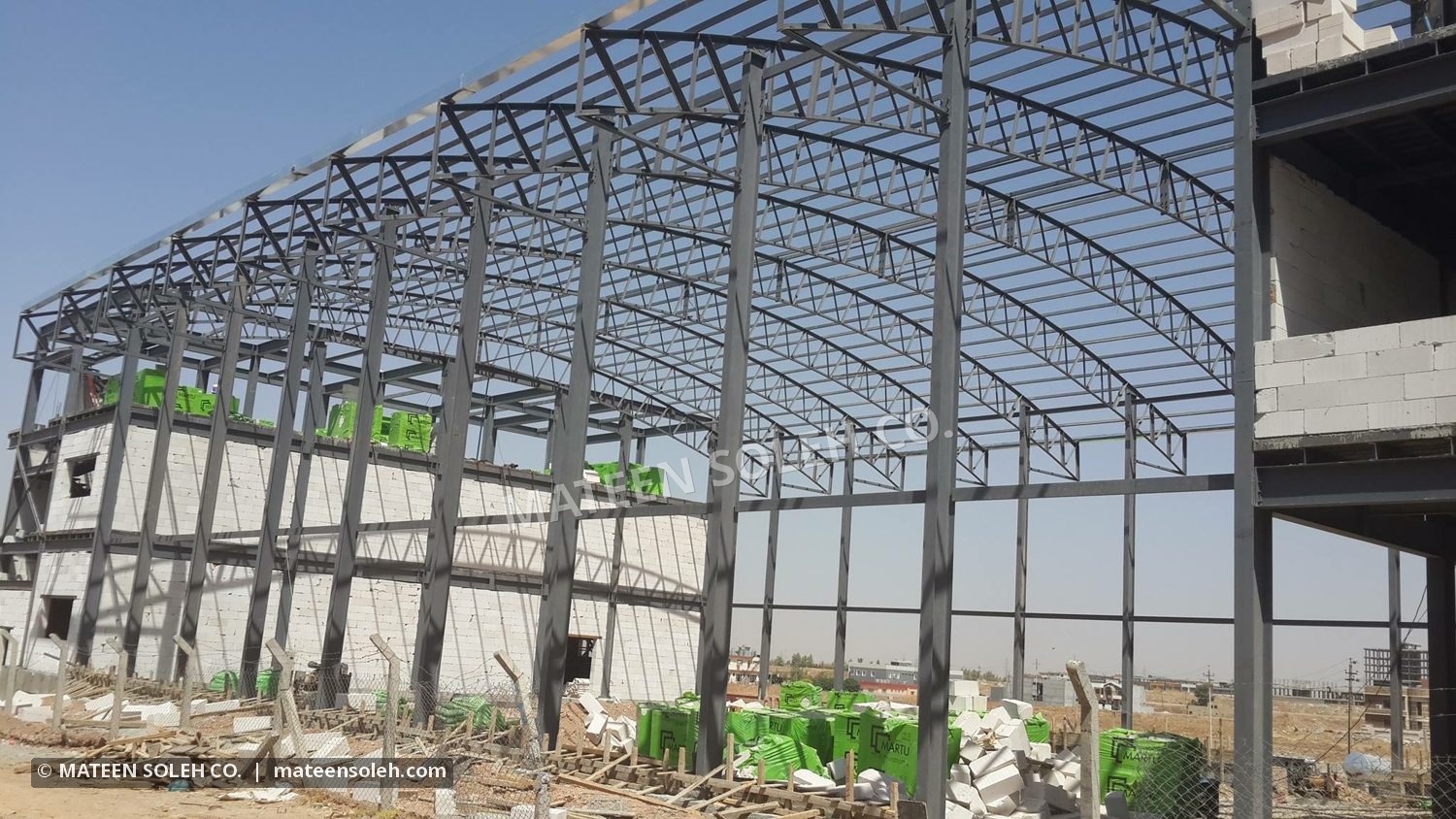Real Mateen Soleh steel structure photograph 16
